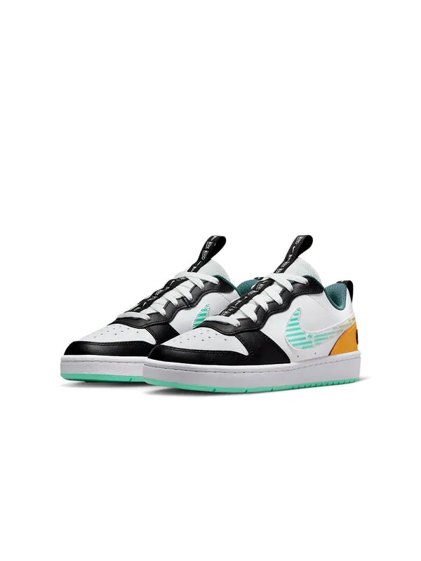 Кроссовки Court Borough Low 2 SE Nike — изображение 3 из 4, белый/зеленый