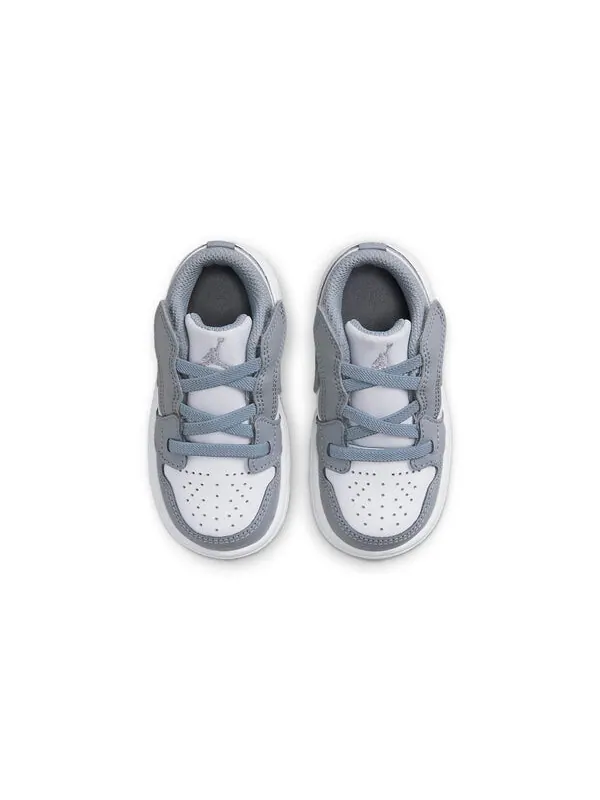 Кроссовки 1 низкие alt Air Jordan — изображение 4 из 4, серый/белый/белый