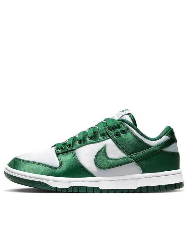 Кроссовки данк лоу Nike — изображение 1 из 4, белый/зеленый