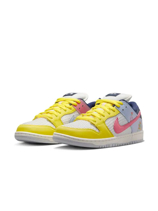 Кроссовки sb dunk low pro 'be true xavier schipani' Nike — изображение 2 из 4, мульти-/розовый