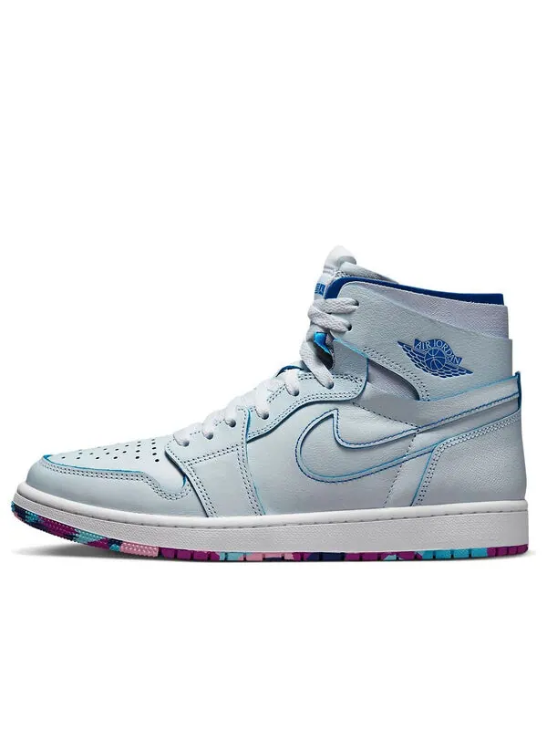 Кроссовки 1 зум см фут износ Air Jordan — изображение 1 из 4, синий/белый/мульти