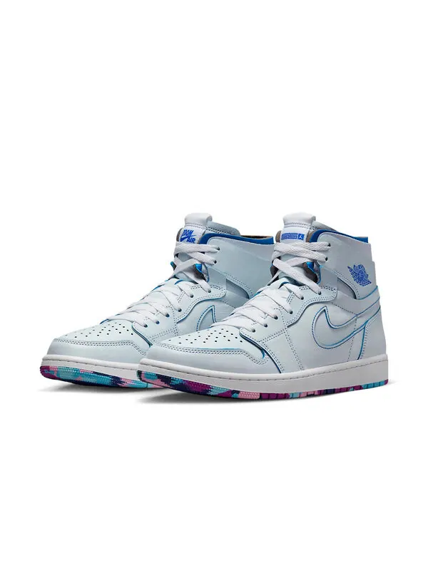 Кроссовки 1 зум см фут износ Air Jordan — изображение 3 из 4, синий/белый/мульти