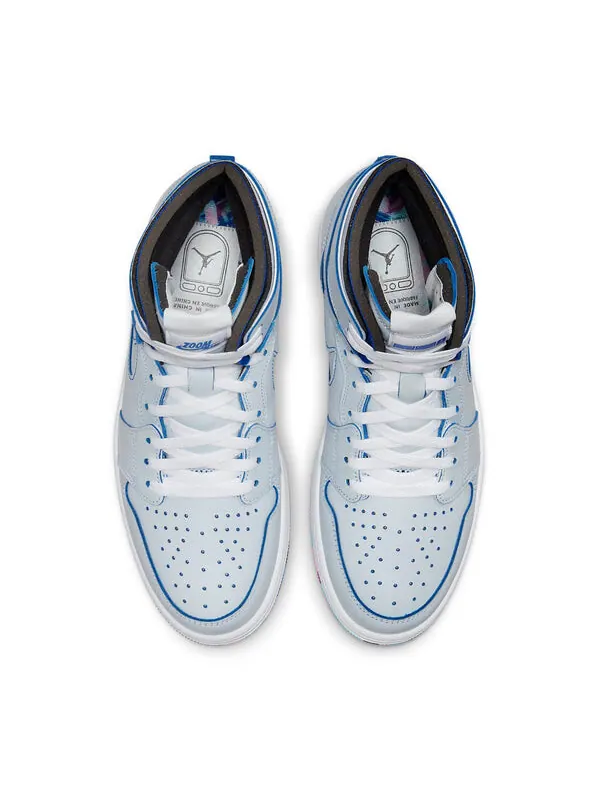 Кроссовки 1 зум см фут износ Air Jordan — изображение 4 из 4, синий/белый/мульти