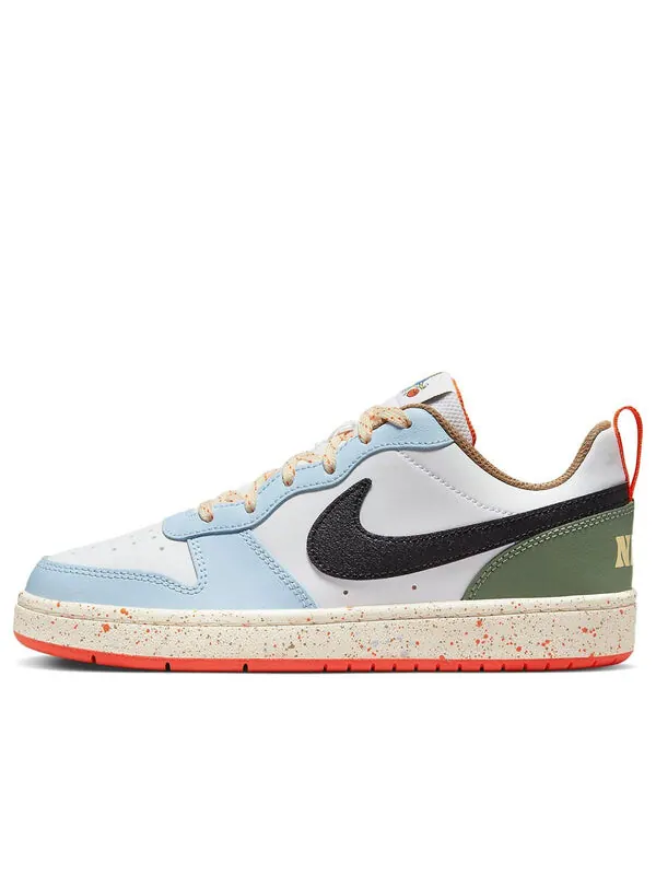 Кроссовки Court Borough Low 2 Nike — изображение 1 из 1, белый/синий