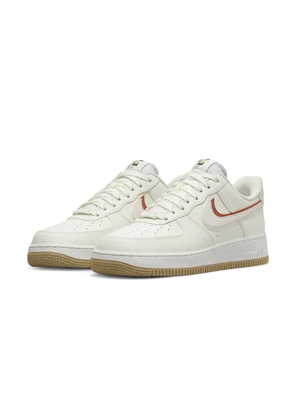 Кроссовки air force 1 '07 lx '82 - sail cinnabar' Nike — изображение 3 из 4, оранжевый