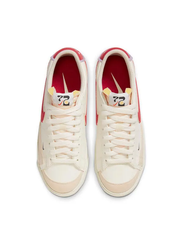 Кроссовки blazer low '1972' Nike — изображение 4 из 4, красный