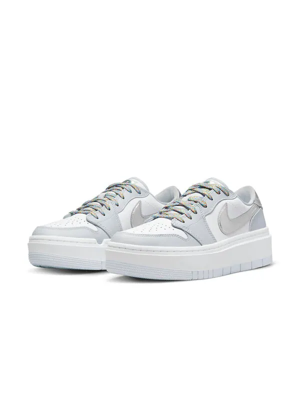 Кроссовки 1 Elevate Low SE Air Jordan — изображение 3 из 4, серый/белый