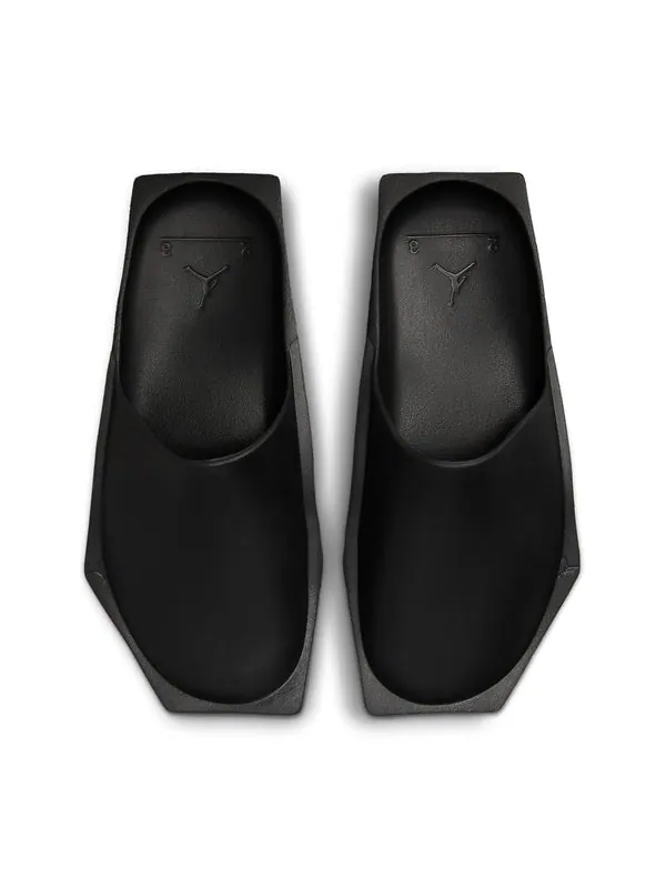 Тапочки hex mule slide 'off noir' Air Jordan — изображение 4 из 4, черный/черный