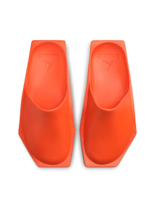 Тапочки air hex mule 'brilliant orange' Air Jordan — изображение 3 из 4, оранжевый