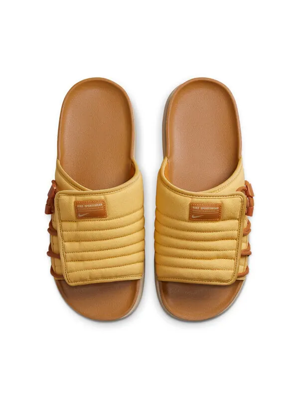 Тапочки asuna 2 slide 'wheat gold' Nike — изображение 3 из 4, золотистый/золотистый