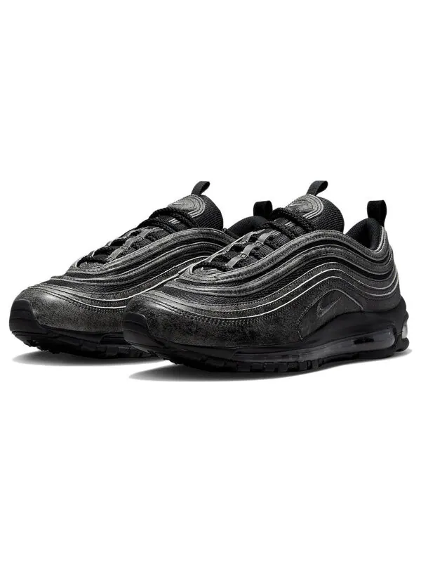 Кроссовки comme des garcons homme plus x air max 97 Nike — изображение 4 из 4, черный/серый