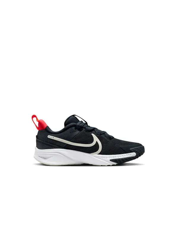 Кроссовки star runner 4 shoes 'dark obsidian white red' Nike — изображение 2 из 4, темный/яркий/белый