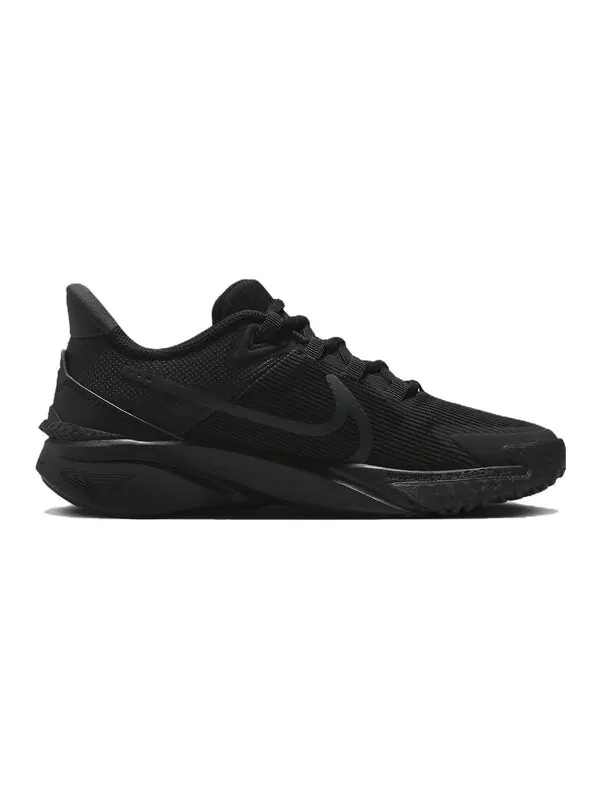 Кроссовки (GS) Nike Star Runner 4 'Triple Black' — изображение 2 из 4, черный/черный//черный