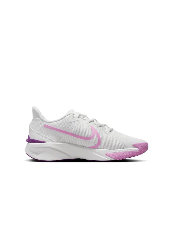 Кроссовки star runner 4 'summit white viotech' Nike — изображение 2 из 4, белый//белый/розовый