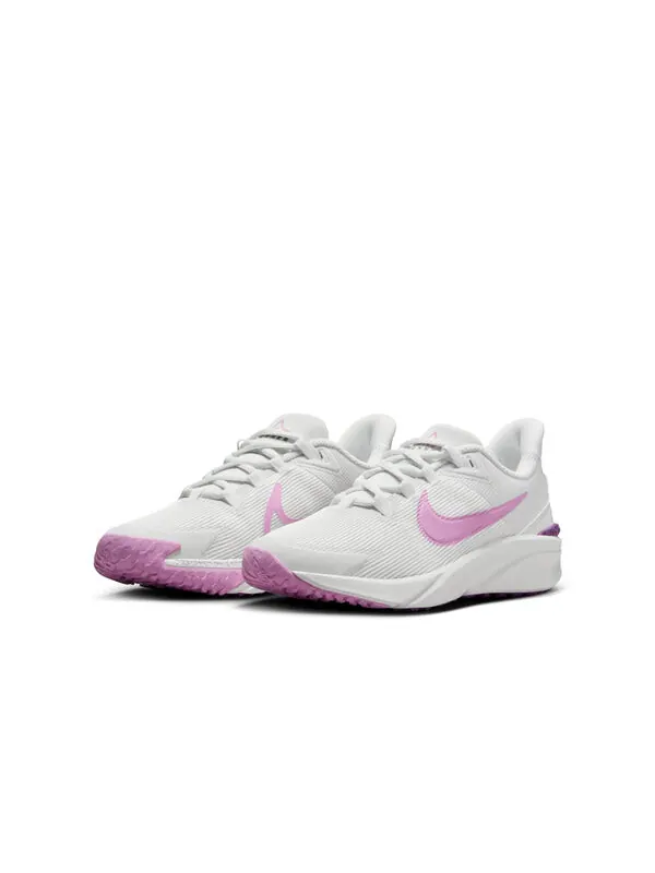 Кроссовки star runner 4 'summit white viotech' Nike — изображение 3 из 4, белый//белый/розовый