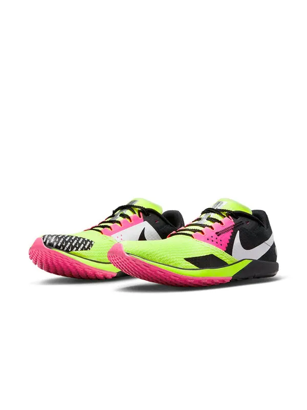 Кроссовки air zoom rival waffle 6 'volt hyper pink' Nike — изображение 3 из 4, зеленый