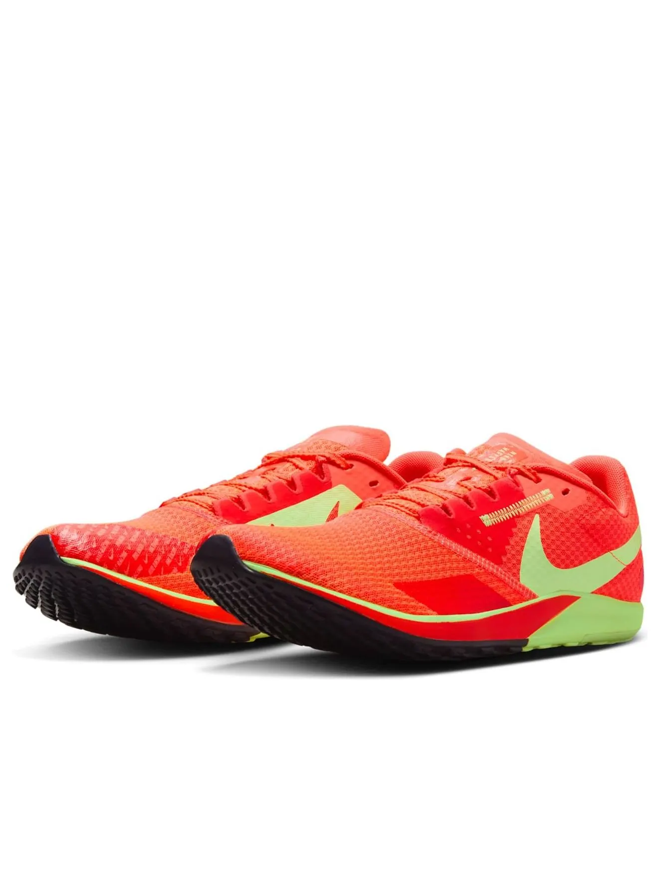 Кроссовки Nike Zoom Rival Waffle 6 'Hyper Orange Lime Blast Crimson' — изображение 4 из 6, оранжевый