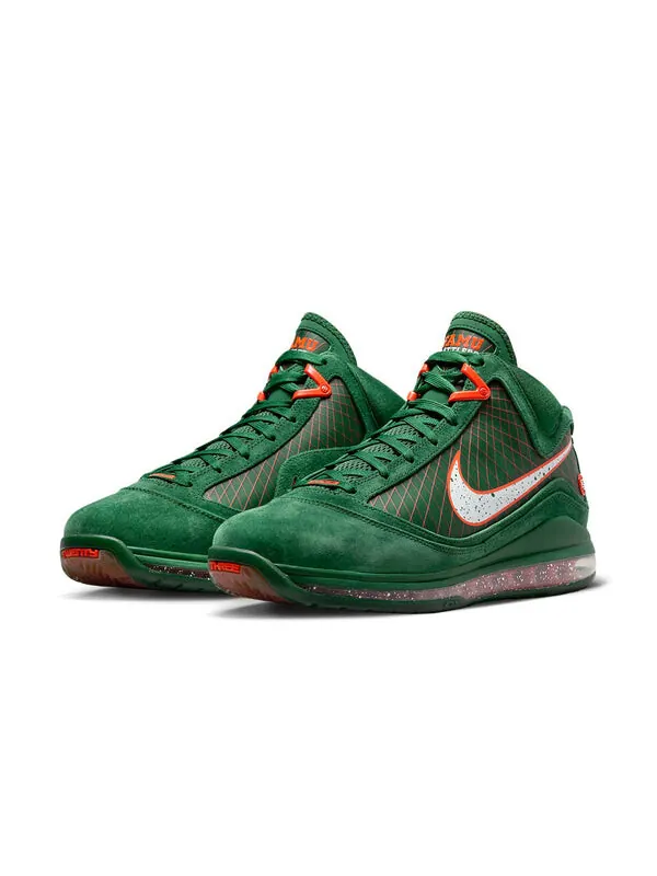 Кроссовки x florida a&m university lebron 7 retro 'rattlers - gorge green' Nike — изображение 3 из 4