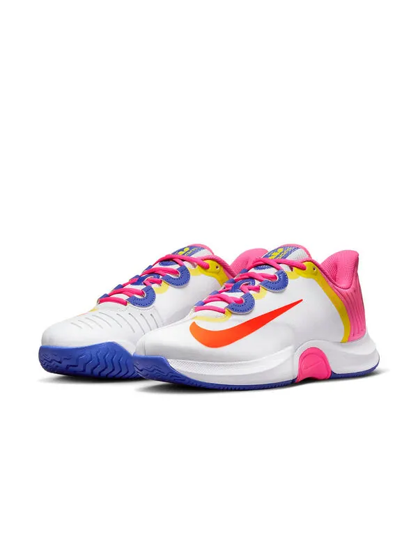 Кроссовки x naomi osaka court air zoom gp turbo Nike — изображение 3 из 4, белый/розовый/желтый
