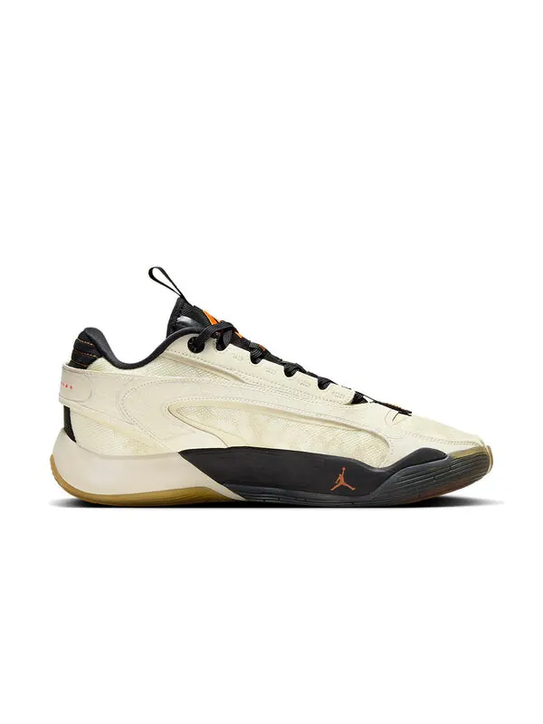 Кроссовки luka 2 pf 'coconut milk' Air Jordan — изображение 2 из 4, бежевый/черный/оранжевый