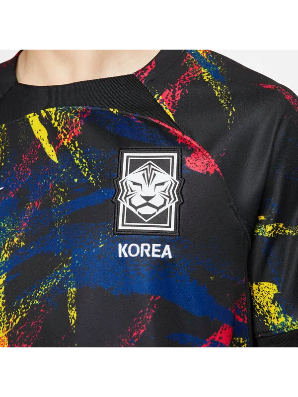 Кроссовки Корея 2022 23 стадион домашний дри фит футболка Nike — изображение 4 из 4, черный/мульти