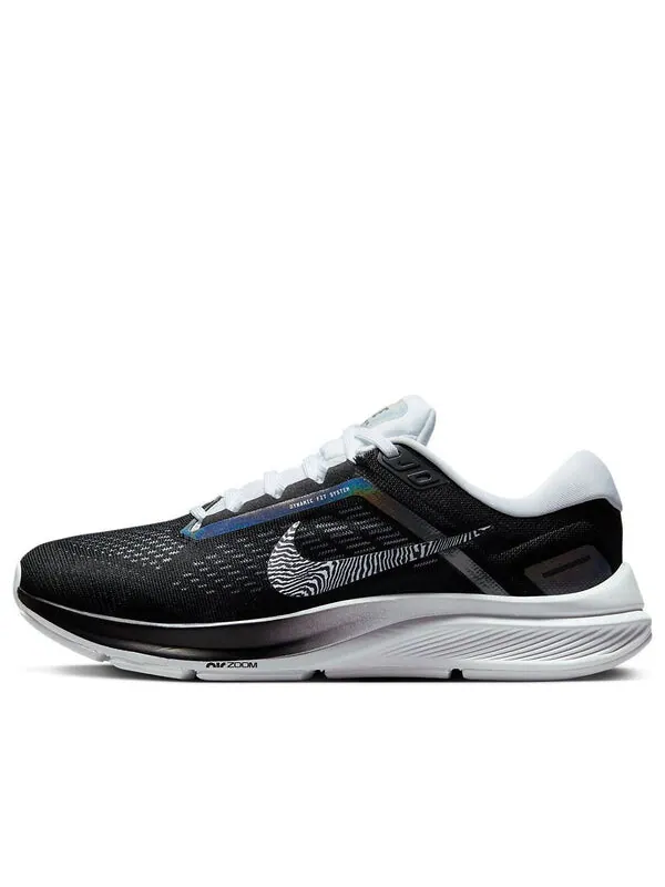 Кроссовки air zoom structure 24 Nike — изображение 1 из 4, черный/белый