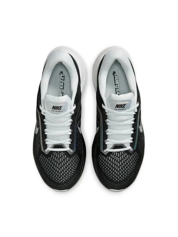 Кроссовки air zoom structure 24 Nike — изображение 4 из 4, черный/белый