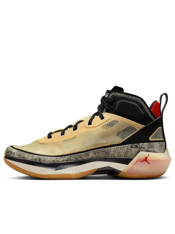 Кроссовки jayson tatum x 37 pf Air Jordan — изображение 1 из 4, желтый/черный