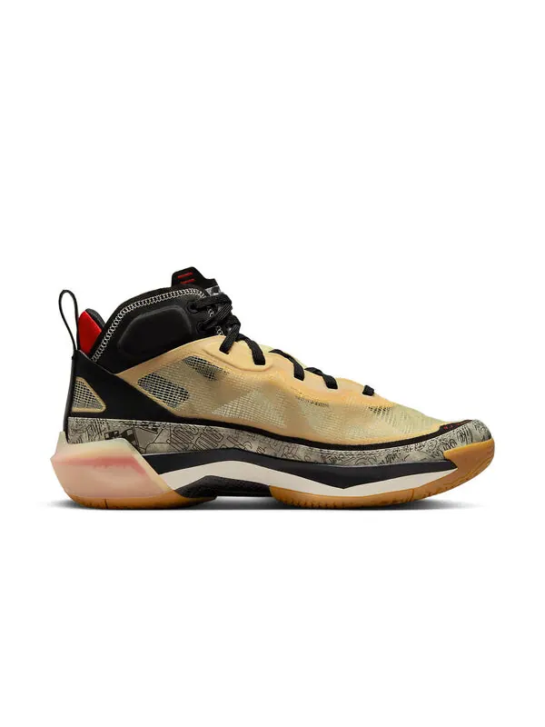 Кроссовки jayson tatum x 37 pf Air Jordan — изображение 2 из 4, желтый/черный