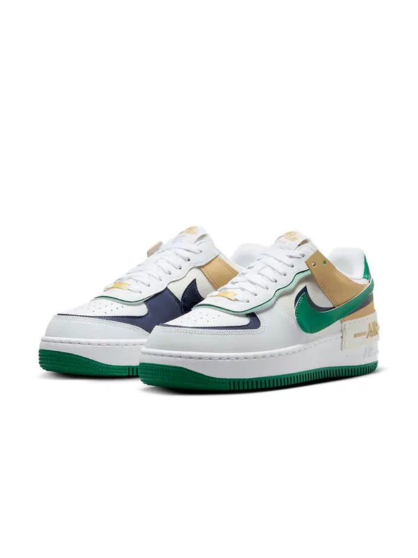 Кроссовки air force 1 shadow Nike — изображение 3 из 4, белый///темно-синий
