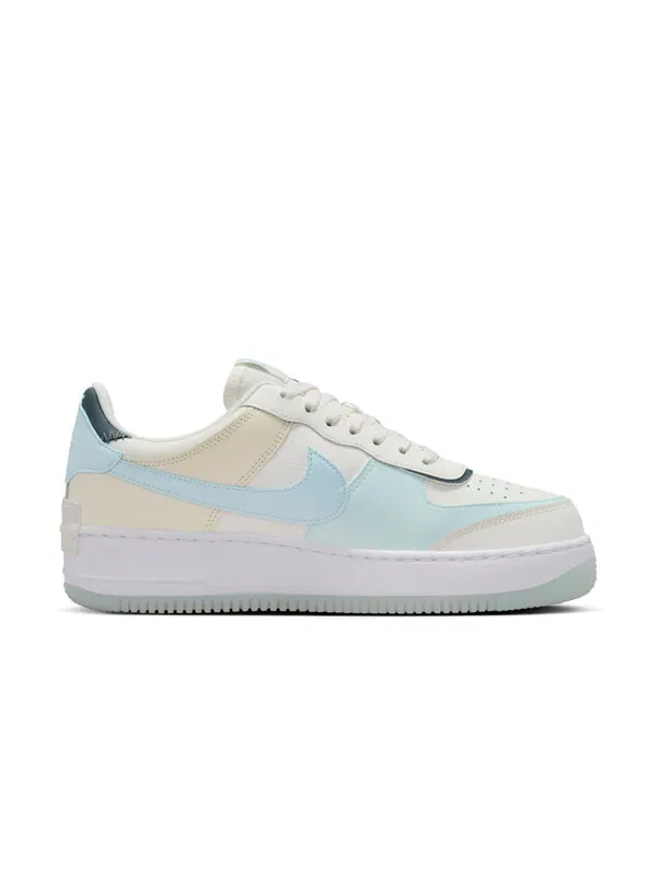 Кроссовки air force 1 shadow 'glacier blue' Nike — изображение 2 из 4, синий//темно-синий