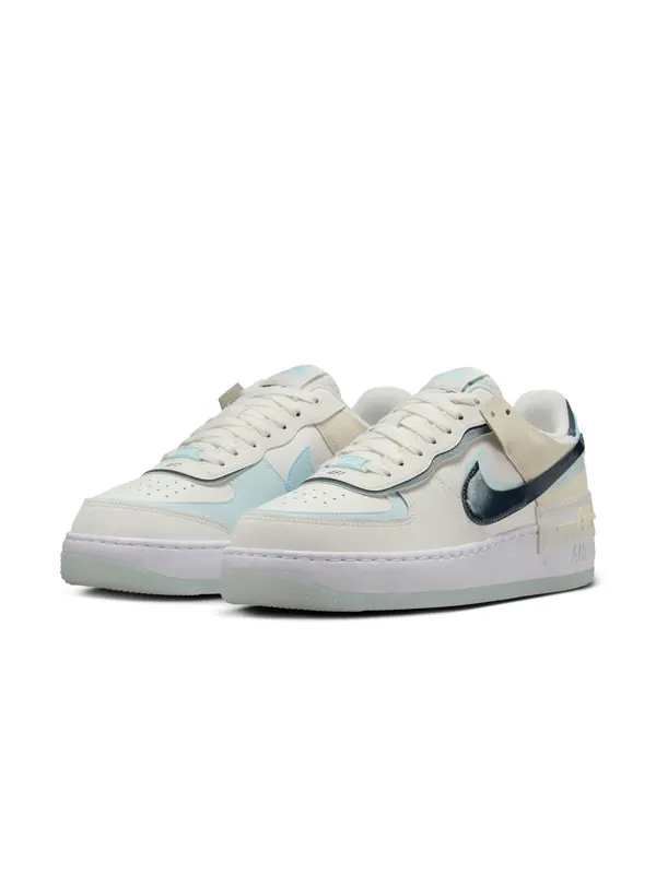 Кроссовки air force 1 shadow 'glacier blue' Nike — изображение 3 из 4, синий//темно-синий