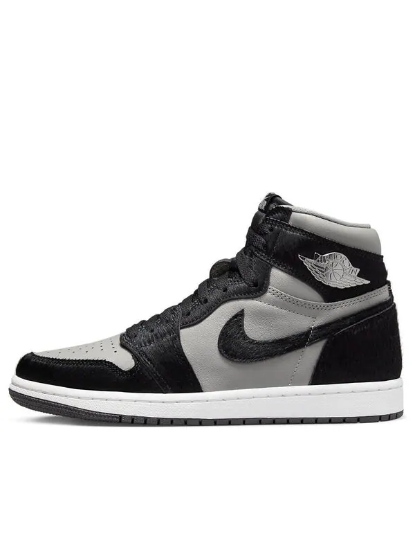 Кроссовки 1 ретро высокие og Air Jordan — изображение 1 из 4, серый/черный-белый