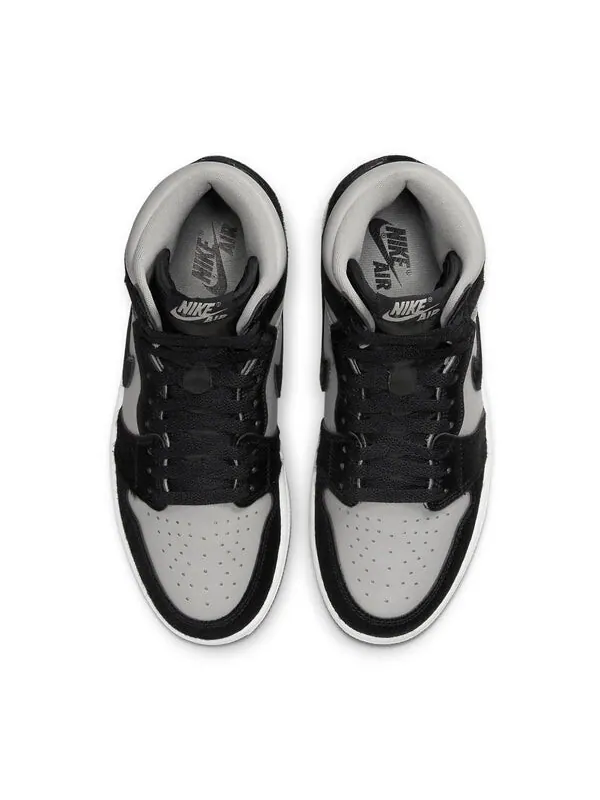 Кроссовки 1 ретро высокие og Air Jordan — изображение 4 из 4, серый/черный-белый