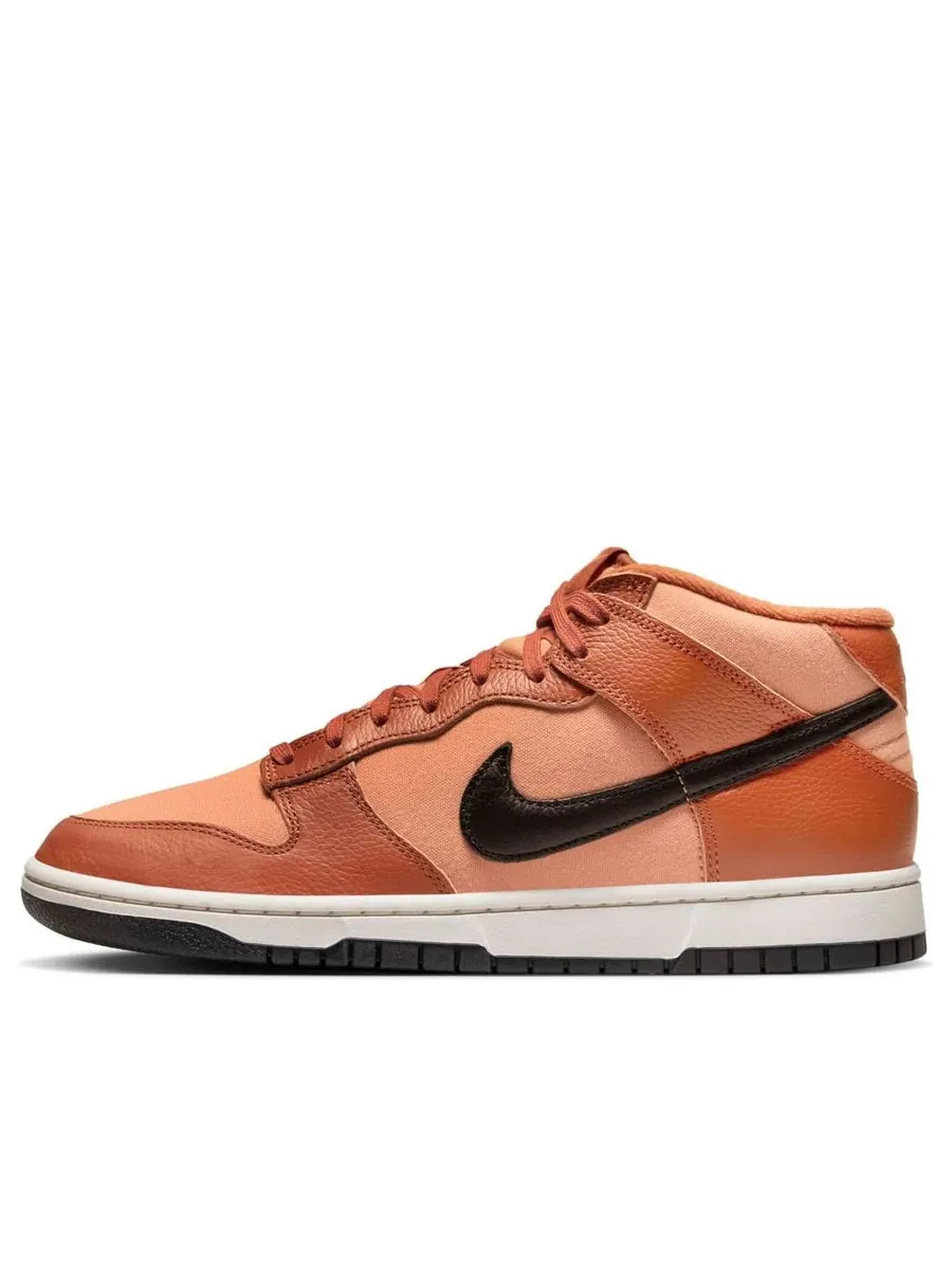 Кроссовки Nike Dunk Mid 'Amber Brown' — изображение 1 из 6, коричневый