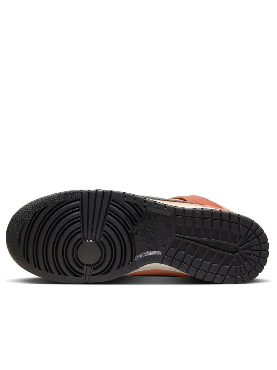 Кроссовки Nike Dunk Mid 'Amber Brown' — изображение 6 из 6, коричневый