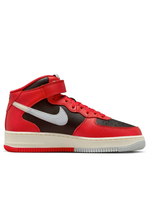 Кроссовки air force 1 mid lv8 'split black red' Nike — изображение 2 из 4