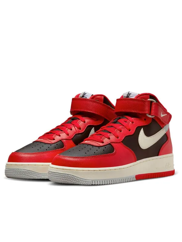 Кроссовки air force 1 mid lv8 'split black red' Nike — изображение 3 из 4