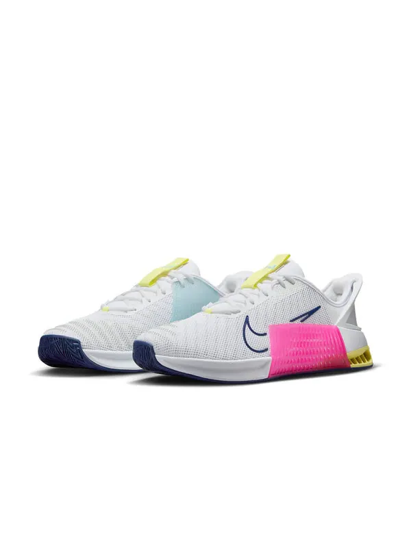 Кроссовки metcon 9 easyon Nike — изображение 3 из 4, белый/розовый/зеленый