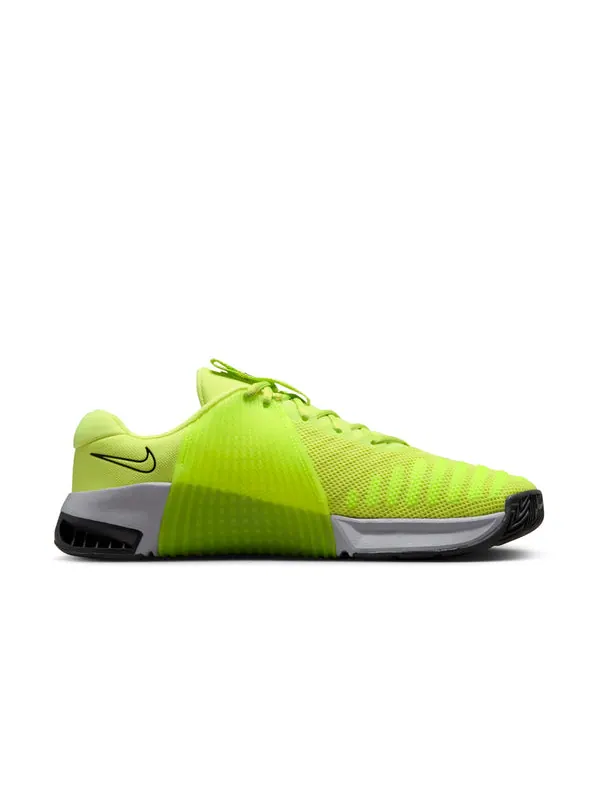 Кроссовки metcon 9 'light lemon volt' Nike — изображение 2 из 4, светлый//серый/черный