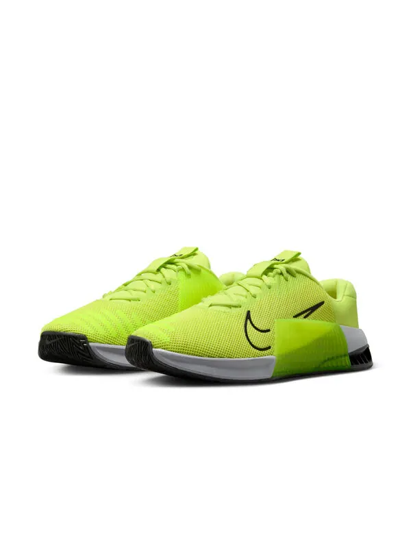 Кроссовки metcon 9 'light lemon volt' Nike — изображение 3 из 4, светлый//серый/черный