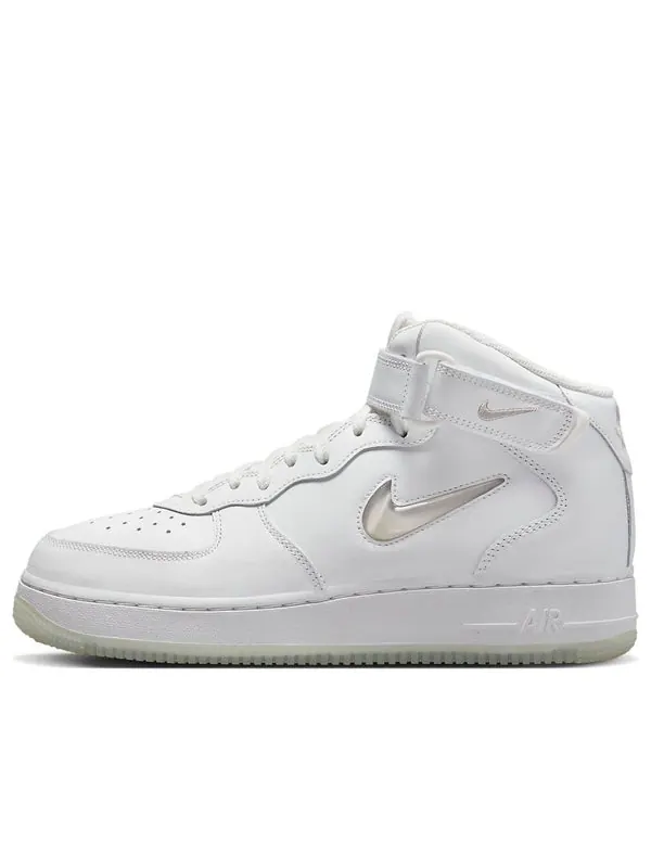 Кроссовки air force 1 mid 'color of the month - summit white' Nike — изображение 1 из 4, белый