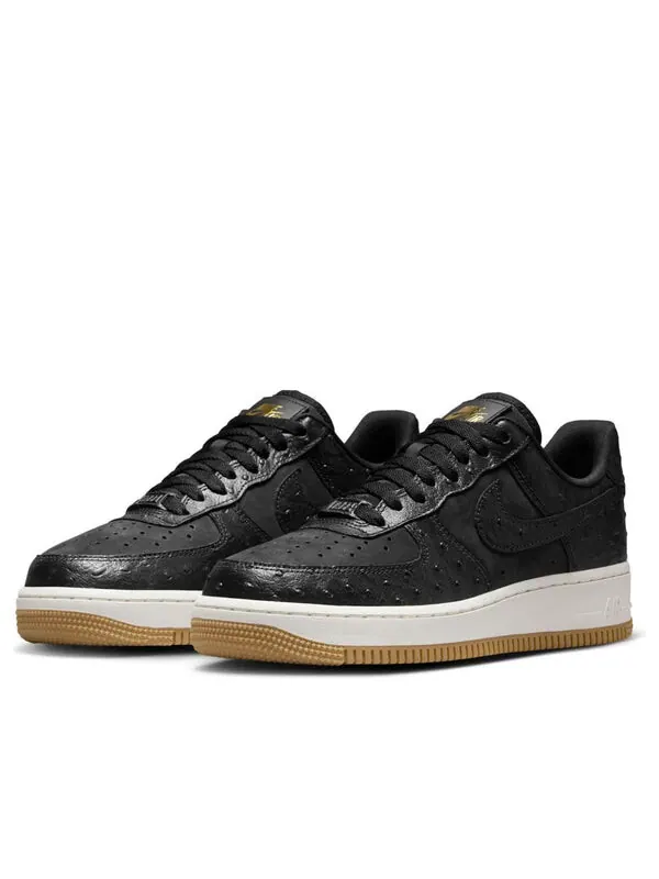 Кроссовки air force 1 '07 lx 'black ostrich' Nike — изображение 3 из 4