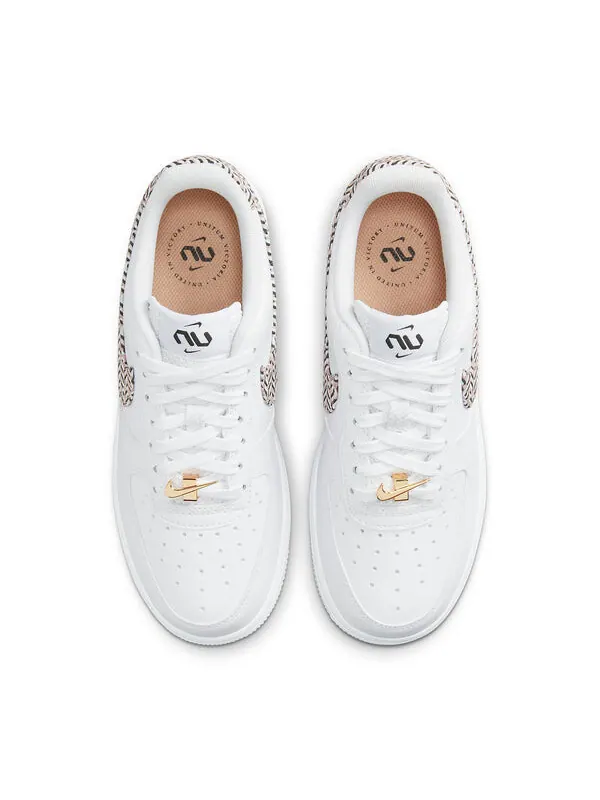 Кроссовки air force 1 low lx Nike — изображение 3 из 4, белый/-черный-белый