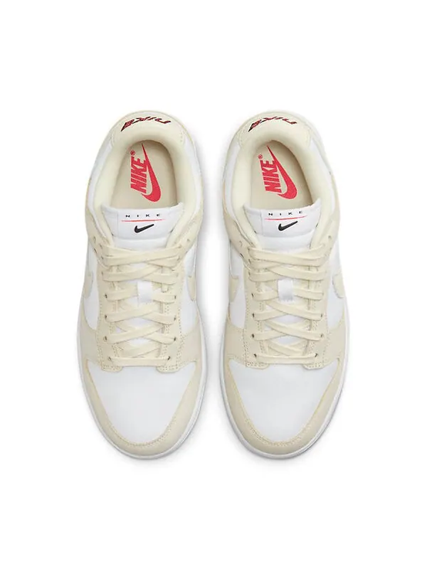 Кроссовки данки низкие lx Nike — изображение 3 из 4, белый//черный/красный