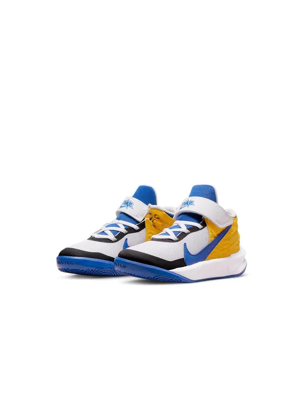 Кроссовки команда hustle d 10 flyease Nike — изображение 3 из 4, белый/синий/желтый