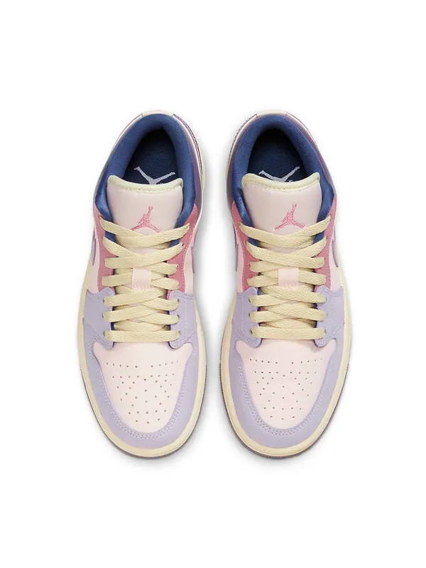 Кроссовки 1 низкие Air Jordan — изображение 4 из 4, фиолетовый/розовый