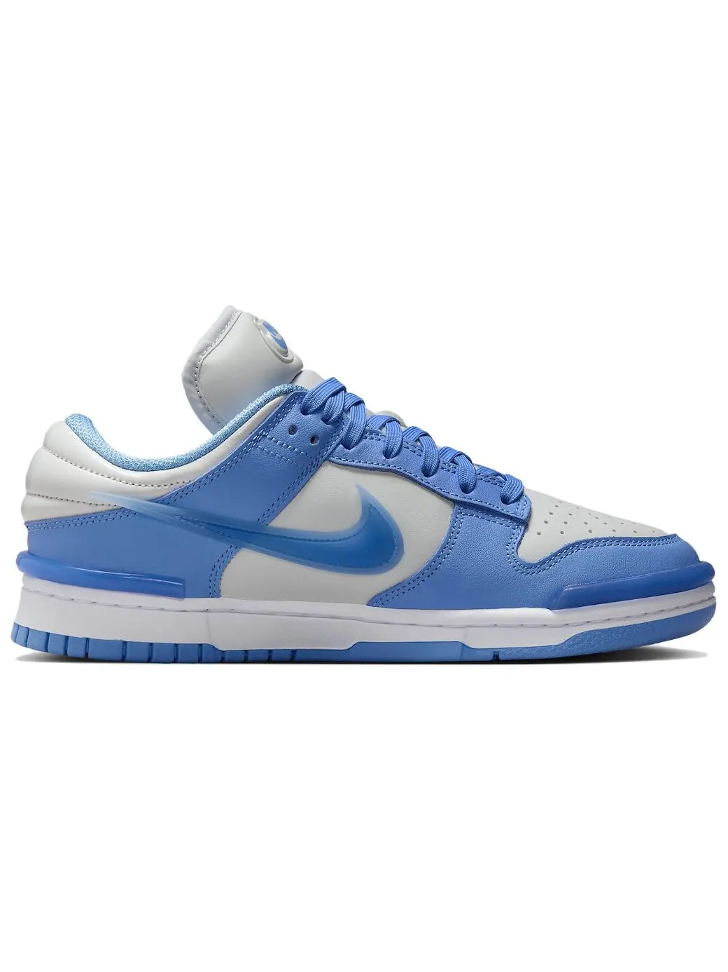Кроссовки Nike Dunk Low Twist University Blue Women's — изображение 2 из 5, синий белый