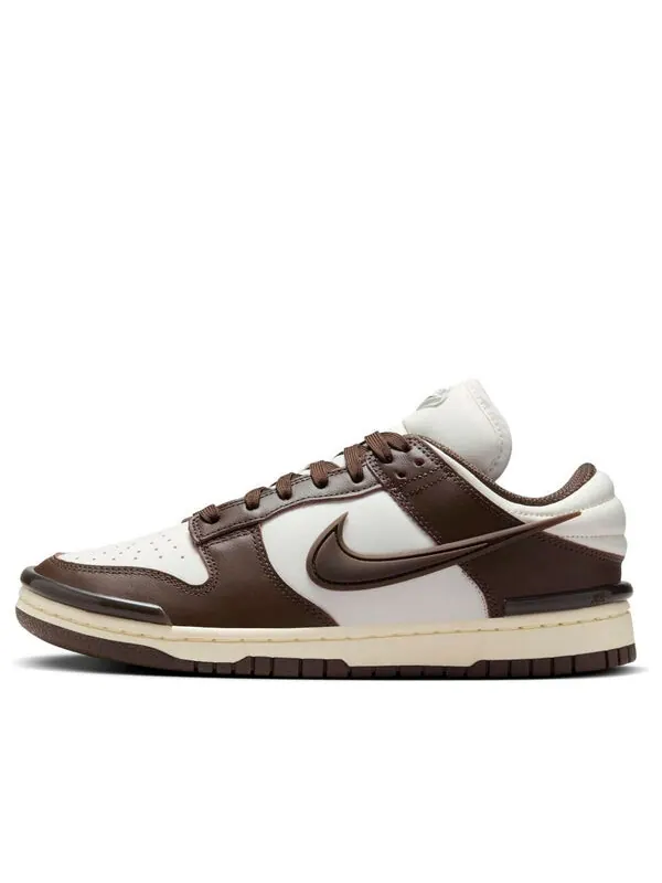 Кроссовки dunk low twist 'baroque brown' Nike — изображение 1 из 4, коричневый