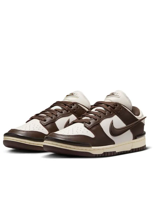 Кроссовки dunk low twist 'baroque brown' Nike — изображение 2 из 4, коричневый